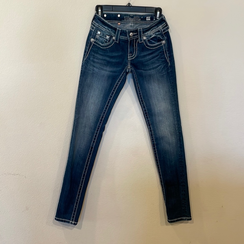 MISS ME low rise skinny jeans